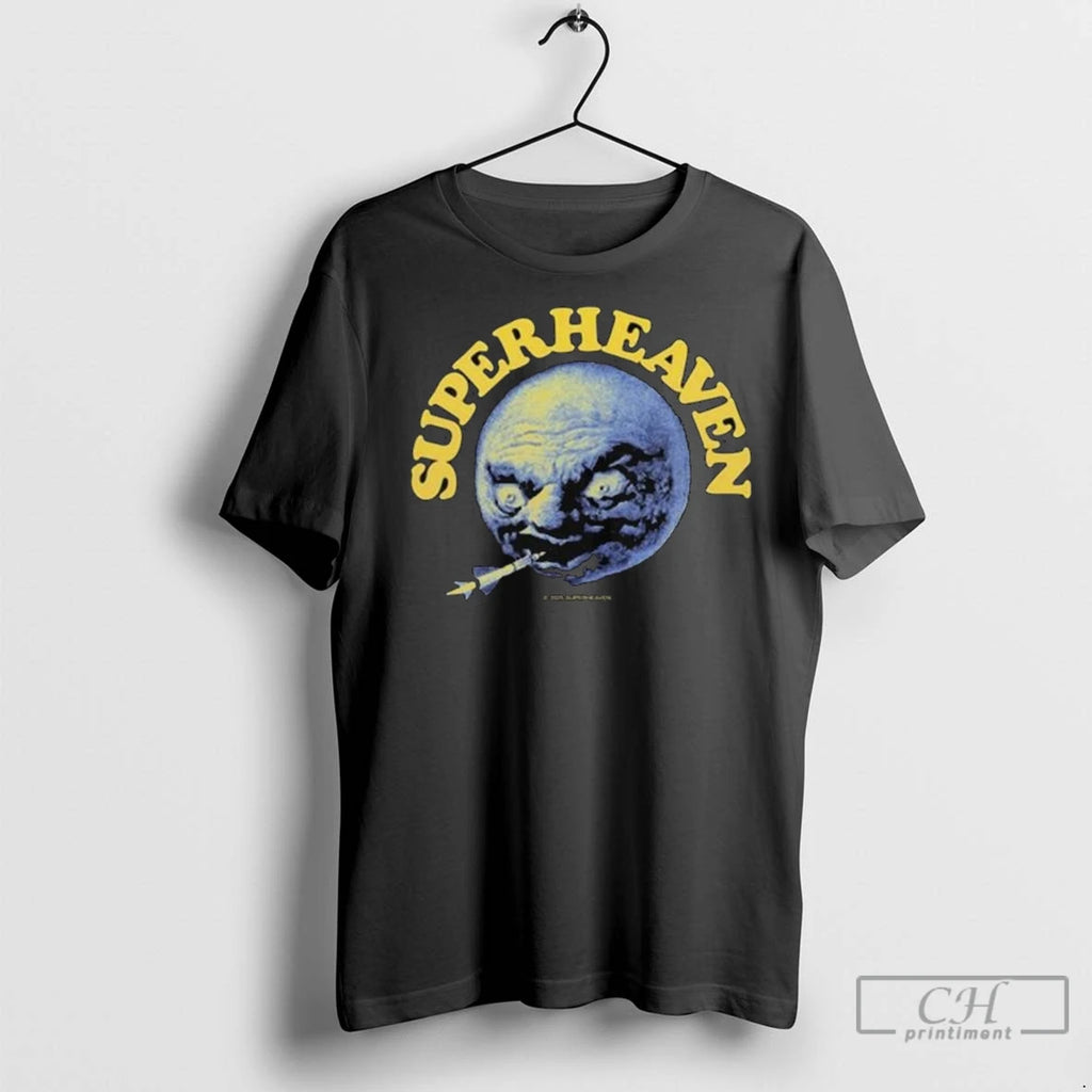 Premium Superheaven Mr Moon Rocket Long Sleve