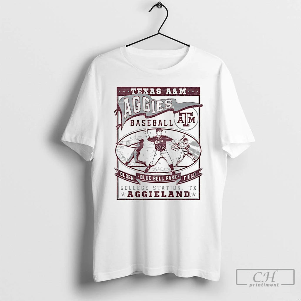 Premium Texas Am Aggies Baseball Olsen Field Blue Bell Park Vintage