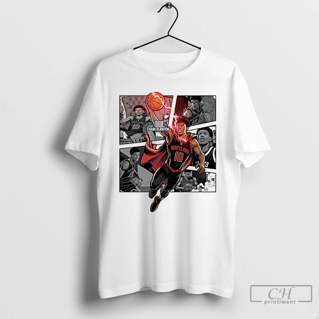 Premium The Avengers Thor Baba Oladotun Maryland Mens Basketball