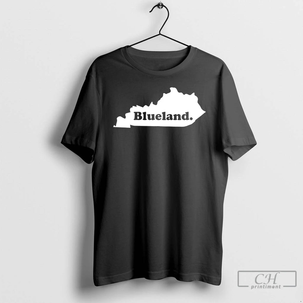 Premium The Blueland Kentucky Map