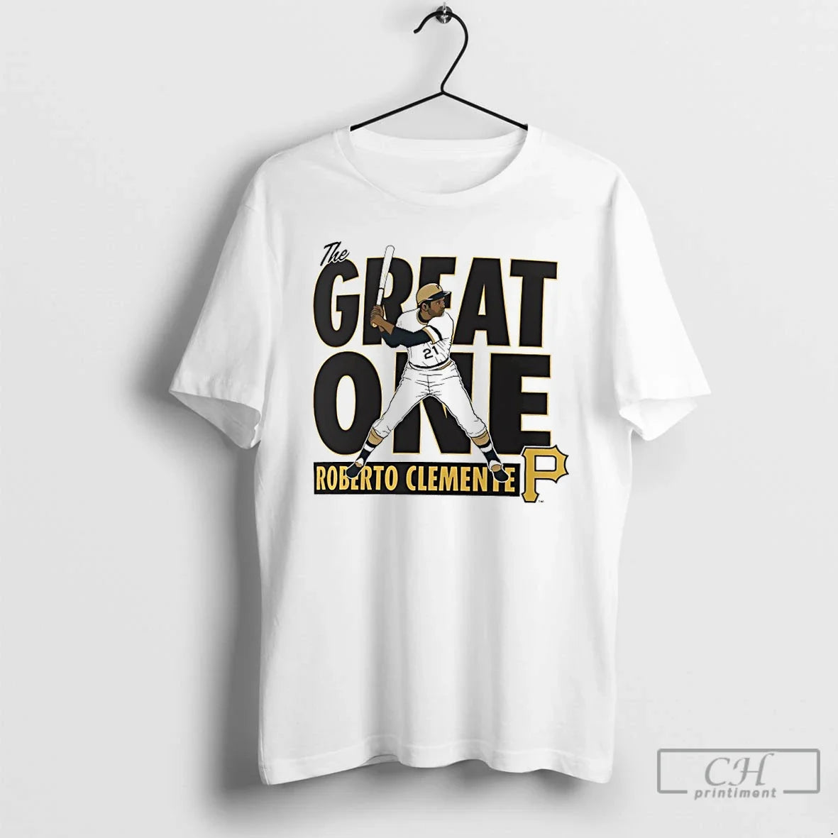 Premium The Great One Roberto Clemente Pittsburgh Pirates Cooperstown Player T Shirts Unisex , , , Long Sleeve Tee