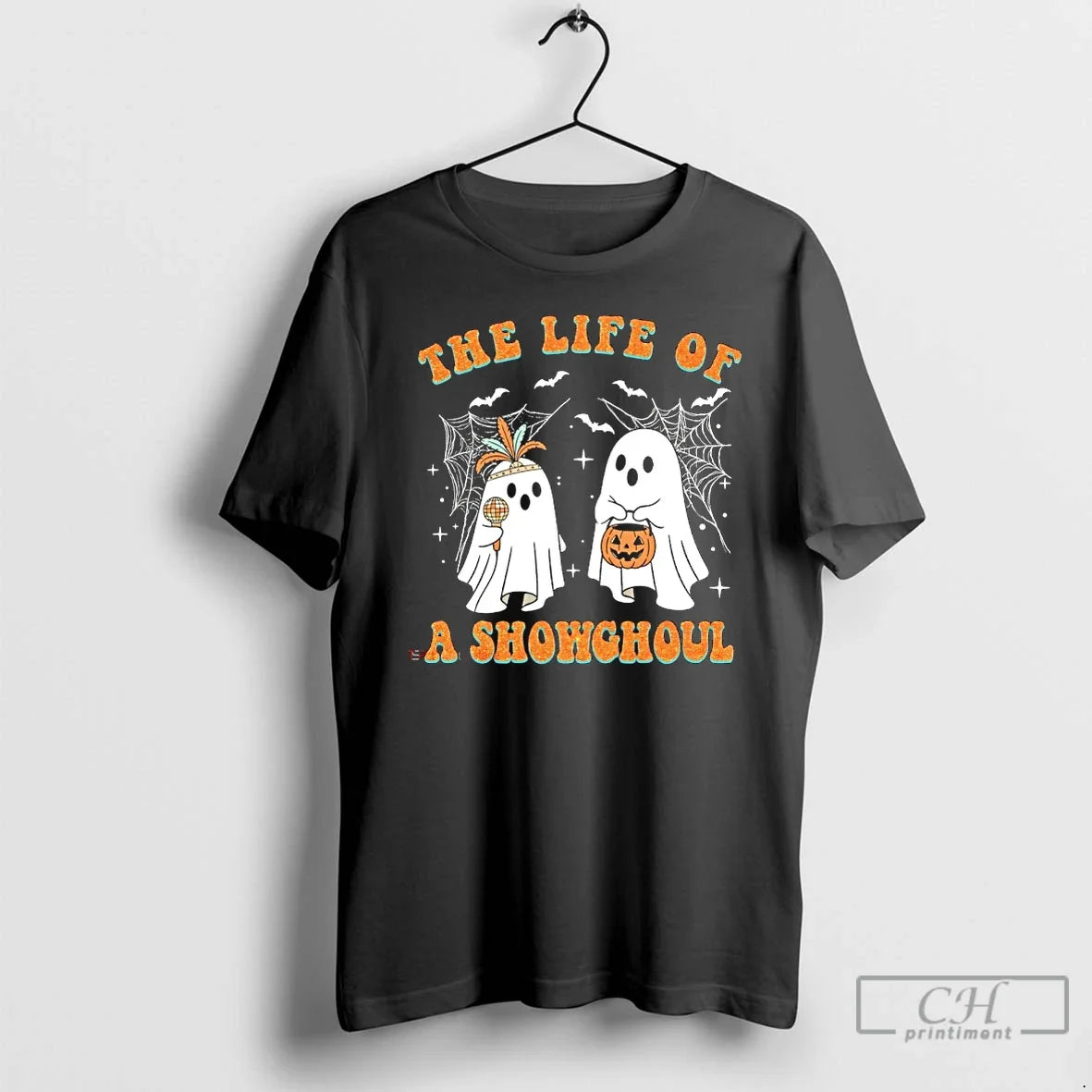 Premium The Life Of A Showghoul Ghost Halloween T Shirts Unisex , , , Long Sleeve Tee