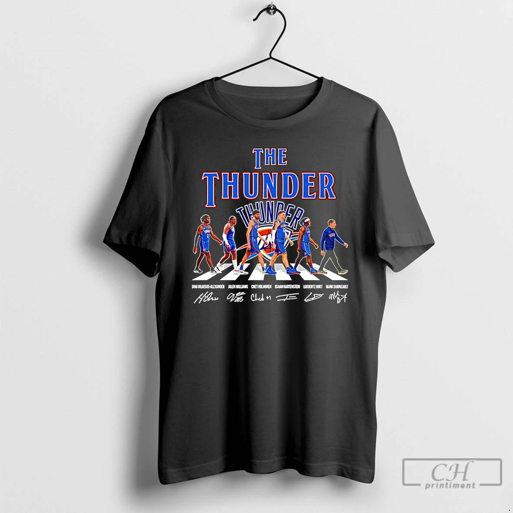 Premium The Oklahoma Thunder Cross The Street Signatures 2026