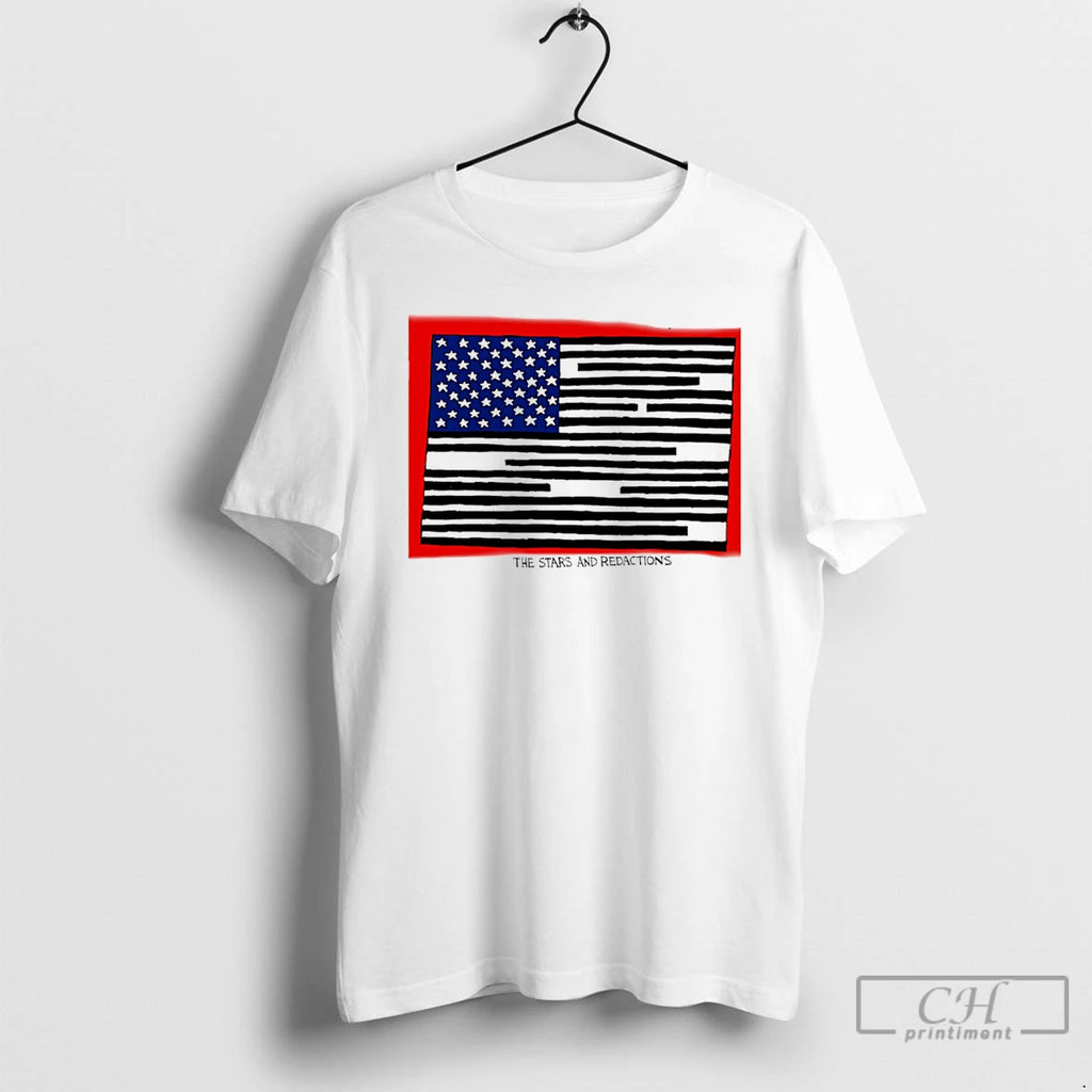 Premium The Stars And Redactions Usa Flag