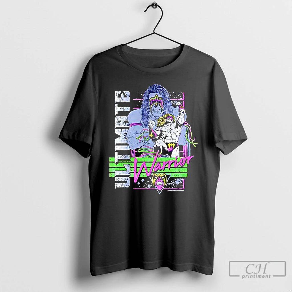 Premium The Ultimate Warrior Space Retro Graphic