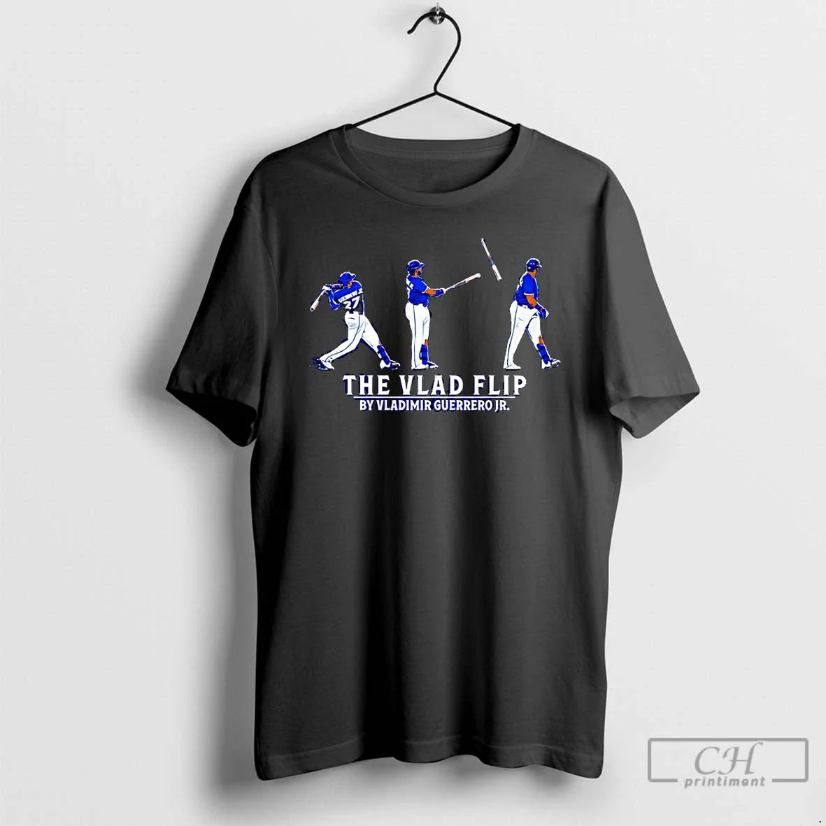 Premium The Vlad Flip By Vladimir Guerrero Jr Toronto Blue Jays Baseball T Shirts Unisex , , , Long Sleeve Tee