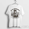 Premium The Nocapybara Is Not Mid Not Pressed And Absolutely Standing On Business T Shirts
