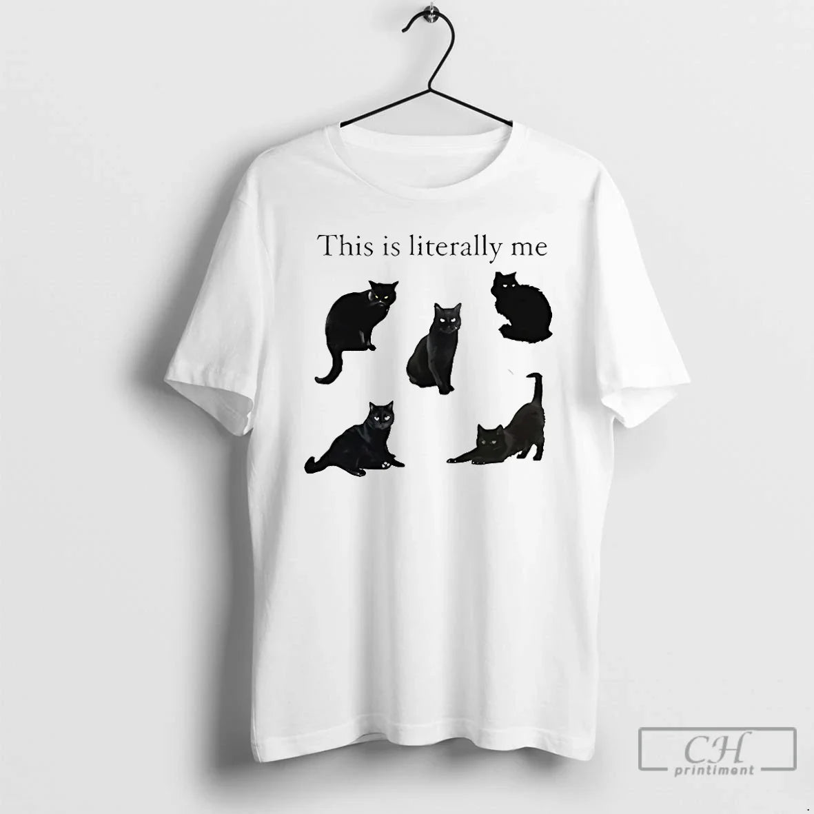Premium This Is Literally Me Cat T Shirts Unisex , , , Long Sleeve Tee