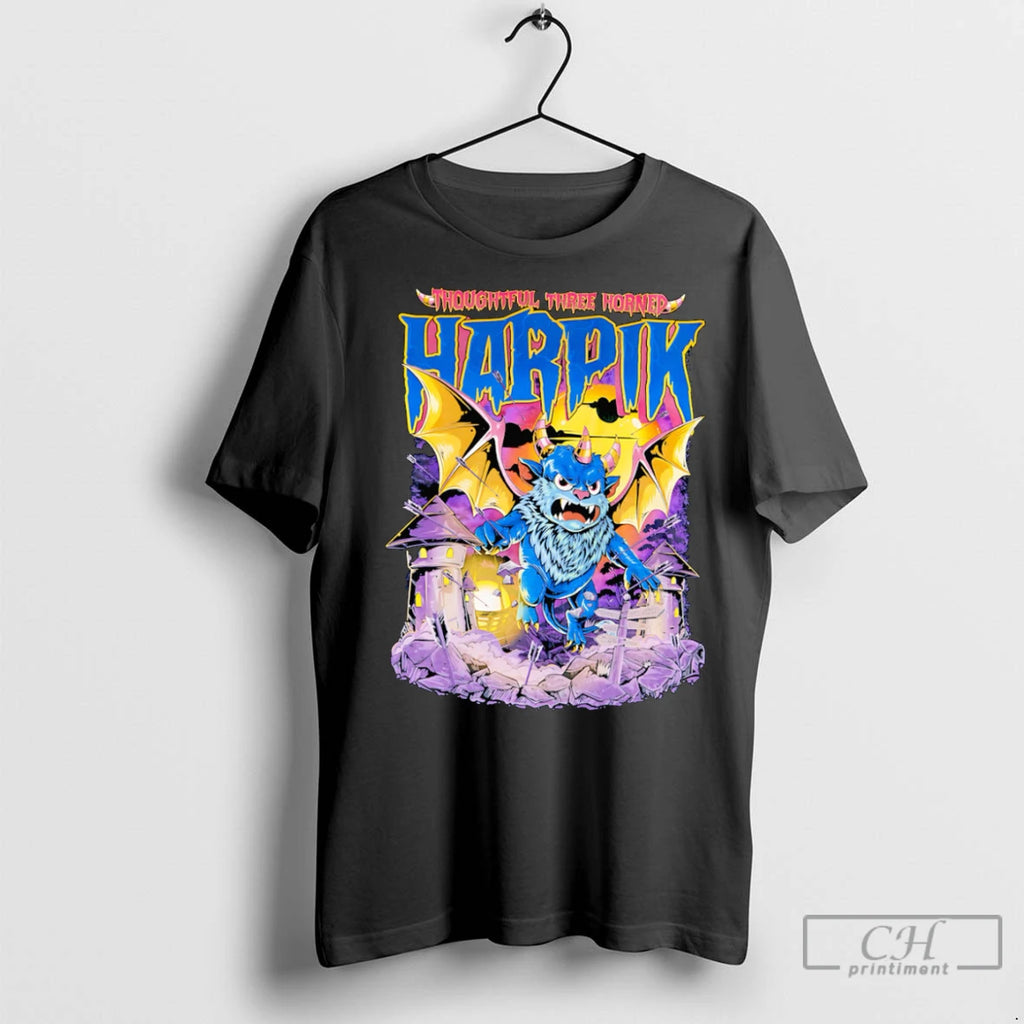 Premium Thoughtful Three Horned Harpik