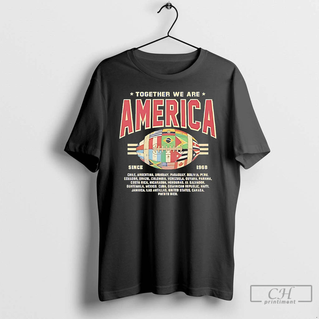Premium Together We Are America American Football