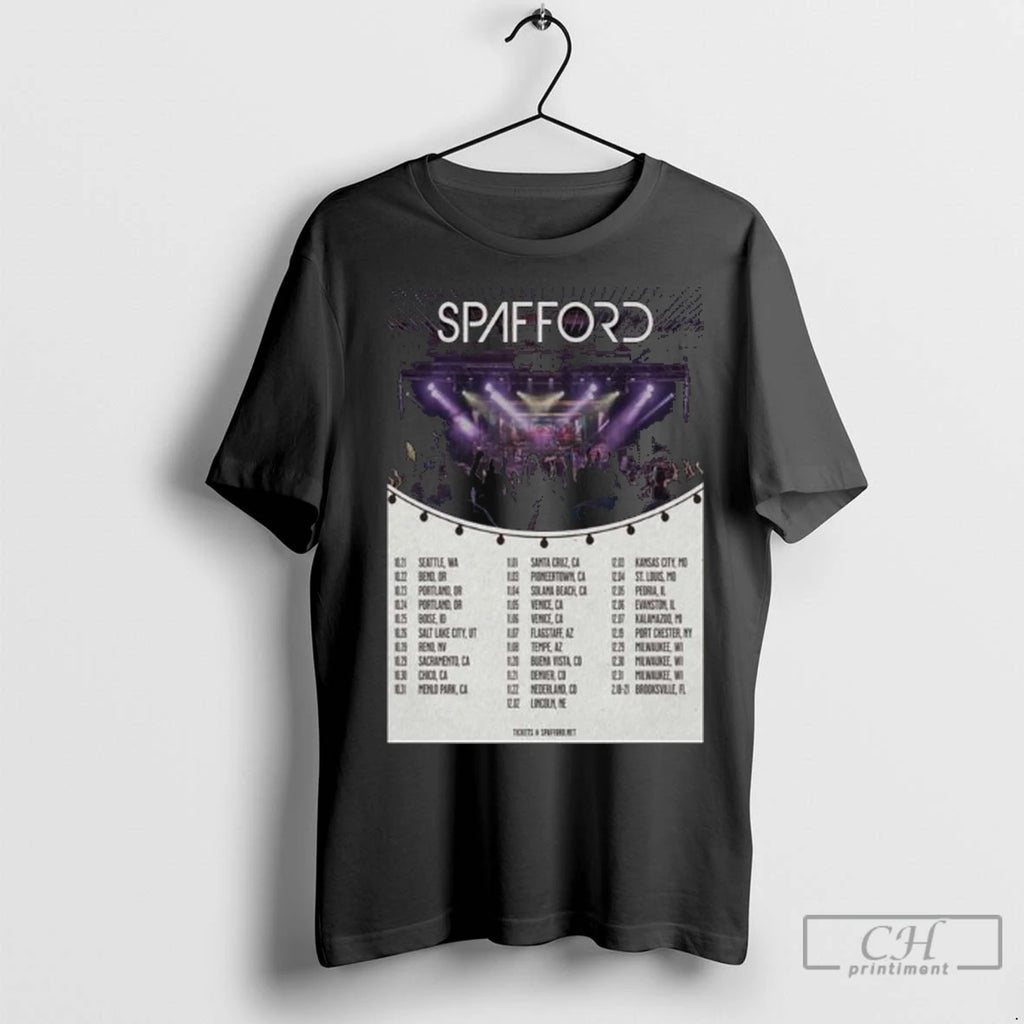 Premium Tour Spafford October November December 2025 Long Sleve