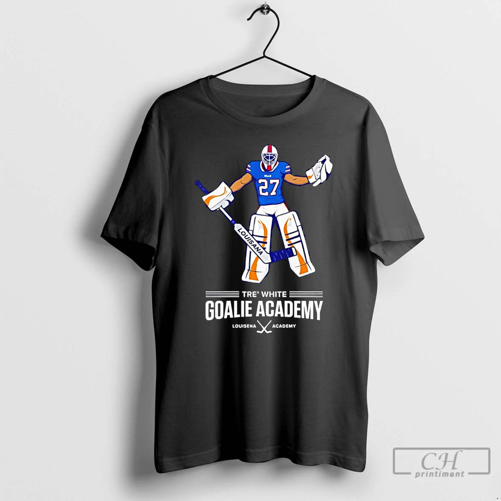 Premium Tre White Goalie Academy Zero Goals Allowed Zero Games Played