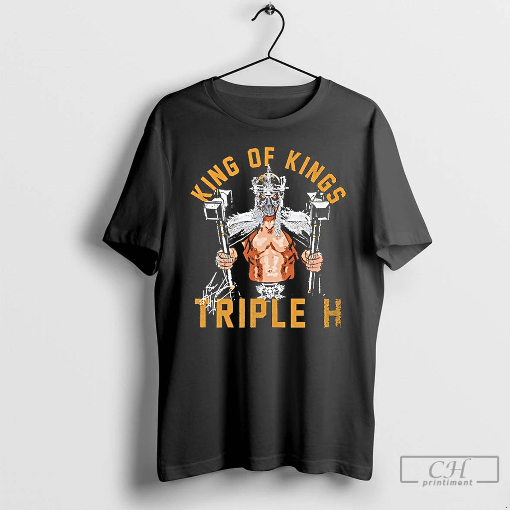 Premium Triple H King Of Kings Signature