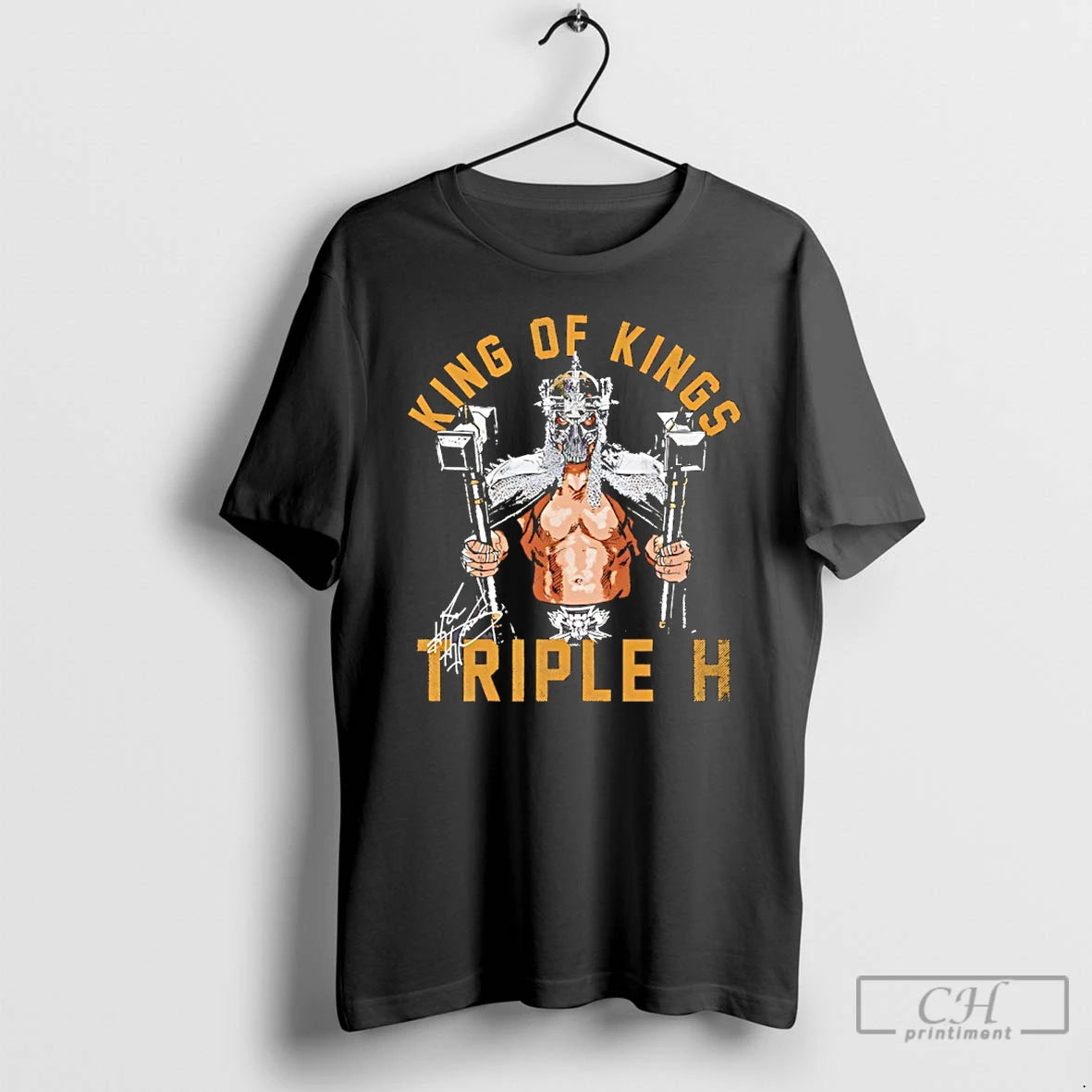 Premium Triple H King Of Kings Signature