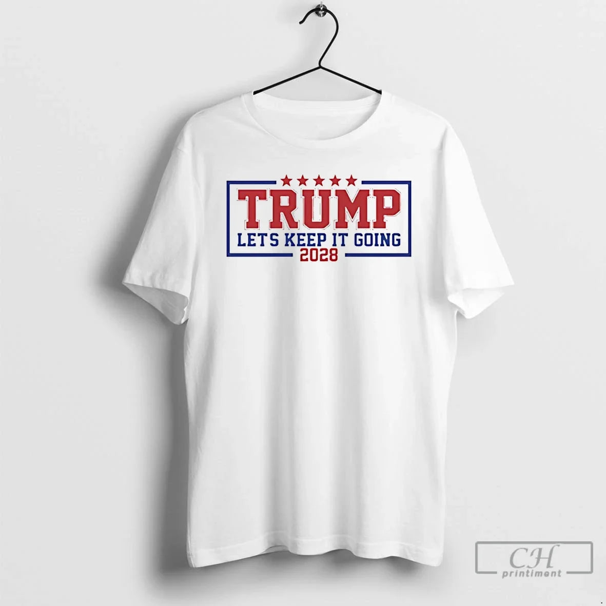 Premium Trump Lets Keep It Going 2028 T Shirts Unisex , , , Long Sleeve Tee