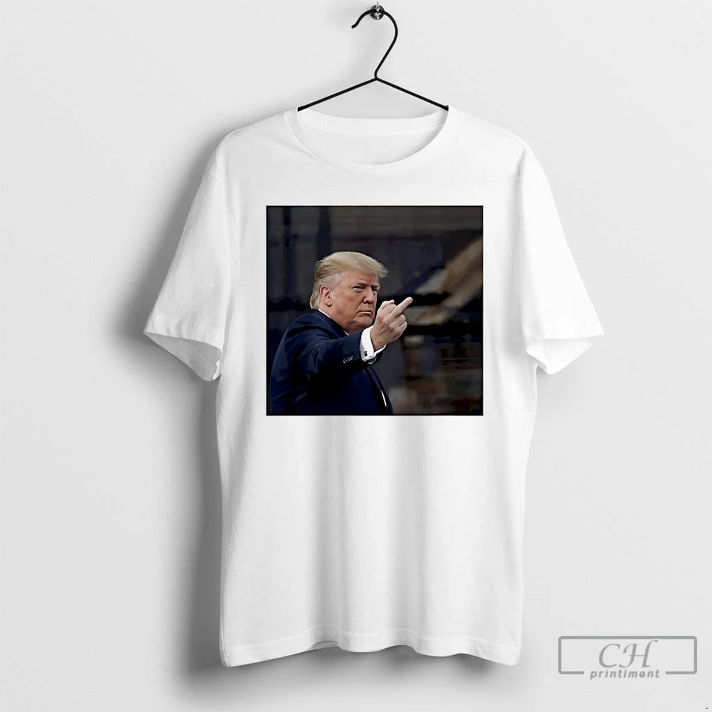 Premium Trump Gives Middle Finger On Ford Michigan