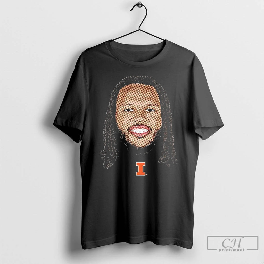 Premium Ty Rodgers Portrait Head Illinois Fighting Illini