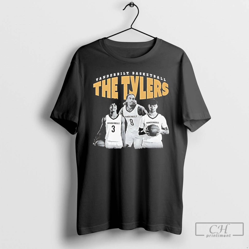 Premium Tyler Harris Trio Picture Collage Vanderbilt Basketball Tee