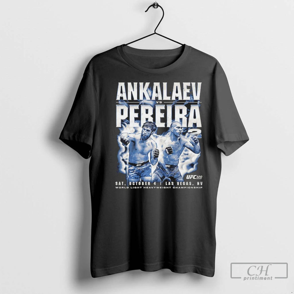 Premium Ufc 320 Ankalaev Vs Pereira 2 World Light Heavuweight Champions