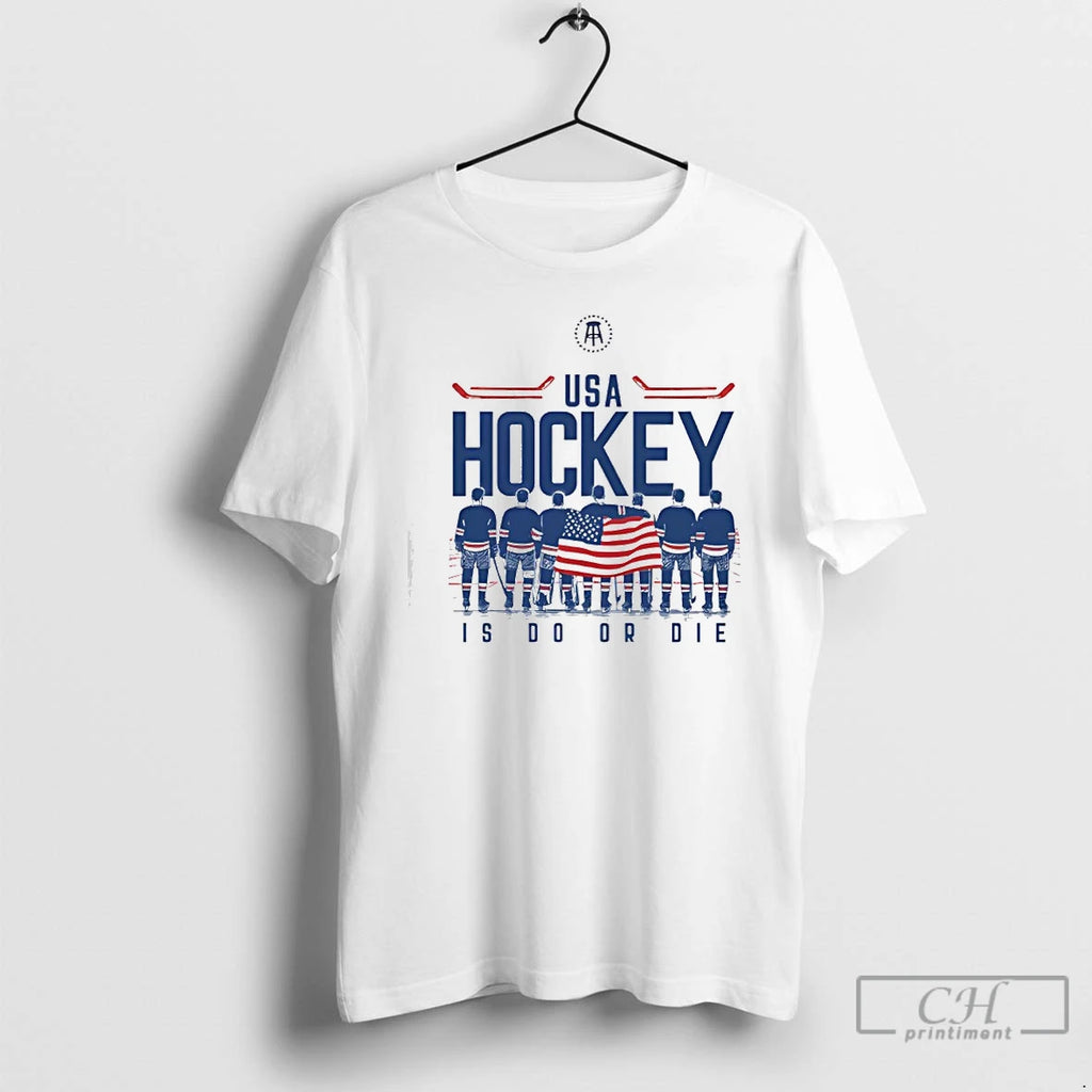 Premium Usa Hockey Is Do Or Die Players Flag