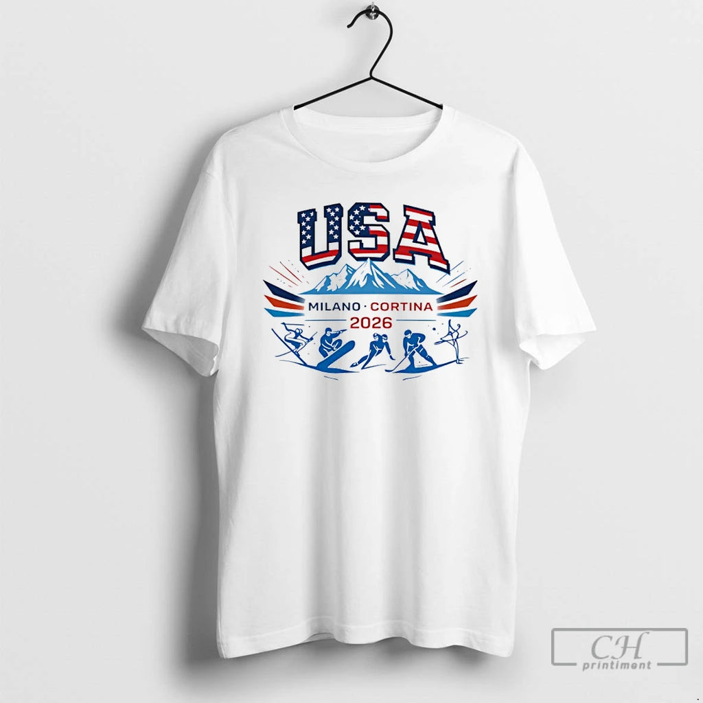 Premium Usa Milano Cortina 2026 Winter Olympics