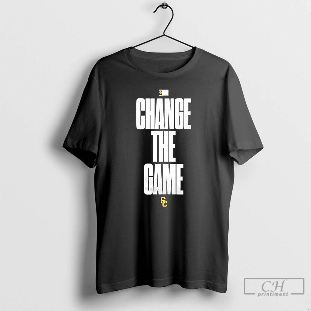 Premium Usc Trojans Bhm Change The Game Logo
