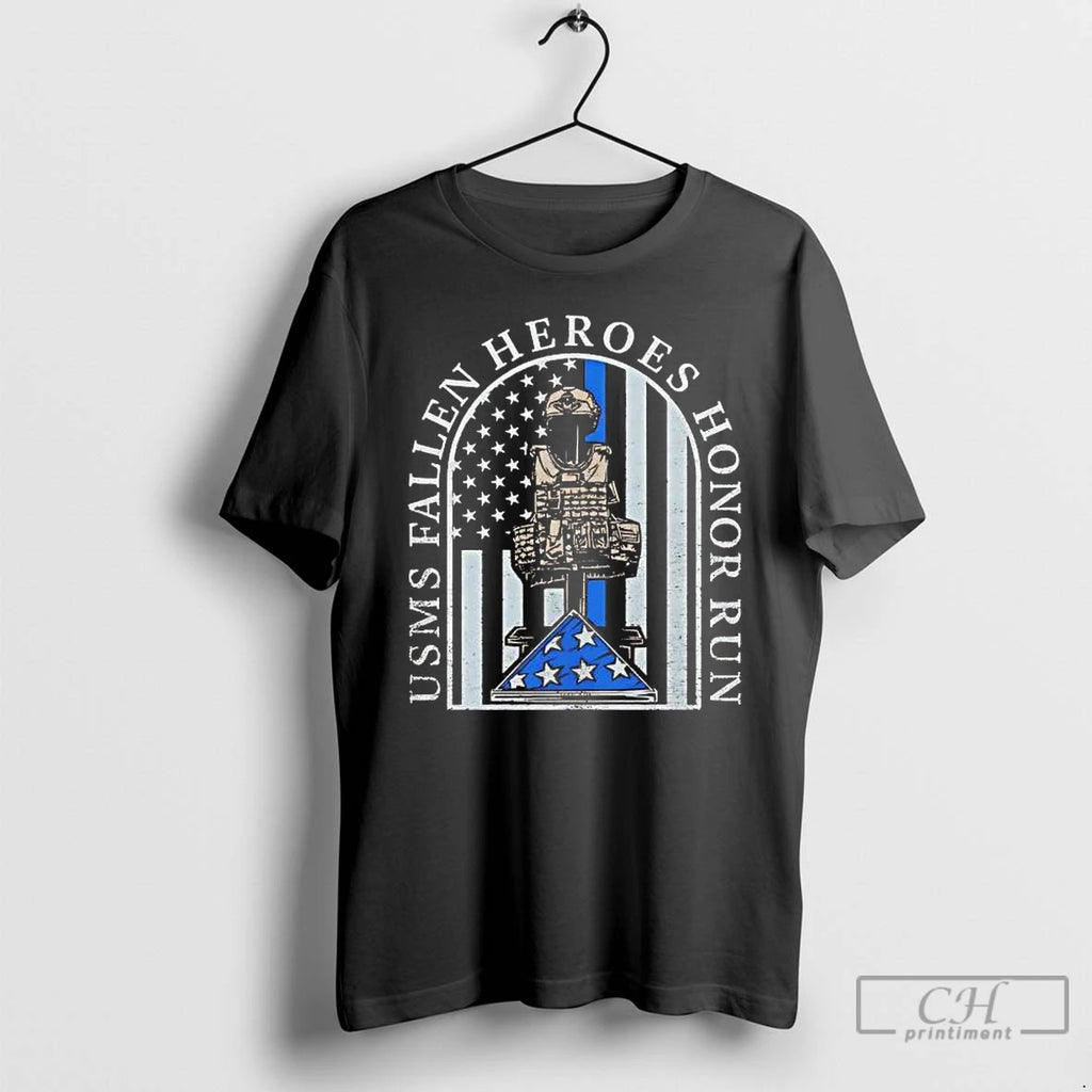 Premium Usms Fallen Heroes Honor Run Flag