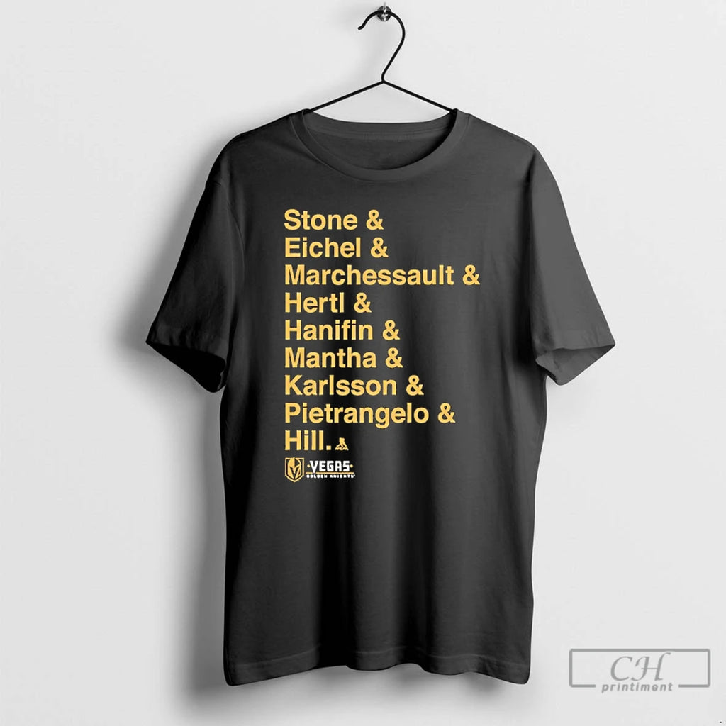 Premium Vegas Golden Knights Player List Names Players