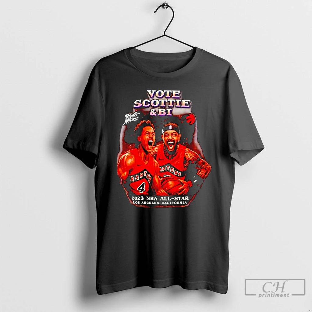 Premium Vote Scottie And Bi 2023 Nba All Star Los Angeles California T Shirts Sweater