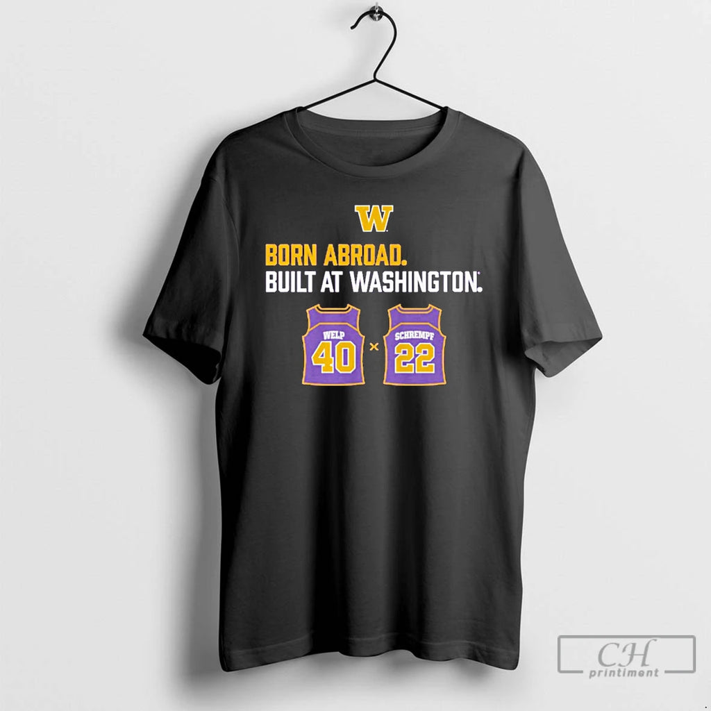 Premium Washington Huskies Born Abroad Built At Washington Schrempf Welp Duo