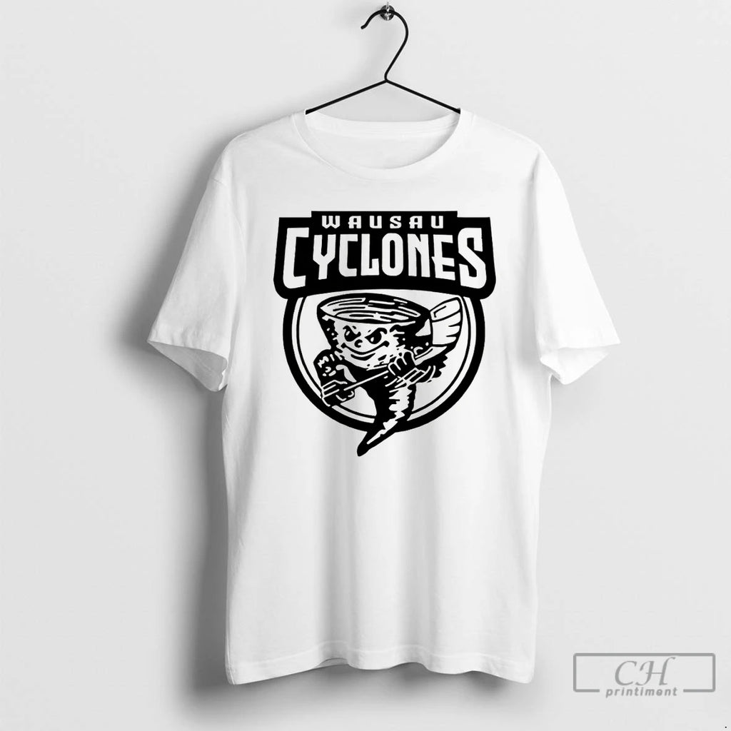 Premium Wausau Cyclones Hockey 2025 Logo Vintage