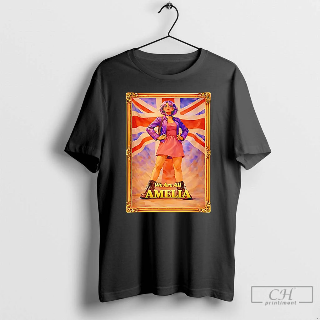 Premium We Are All Amelia Union Jack Vintage British Uk England