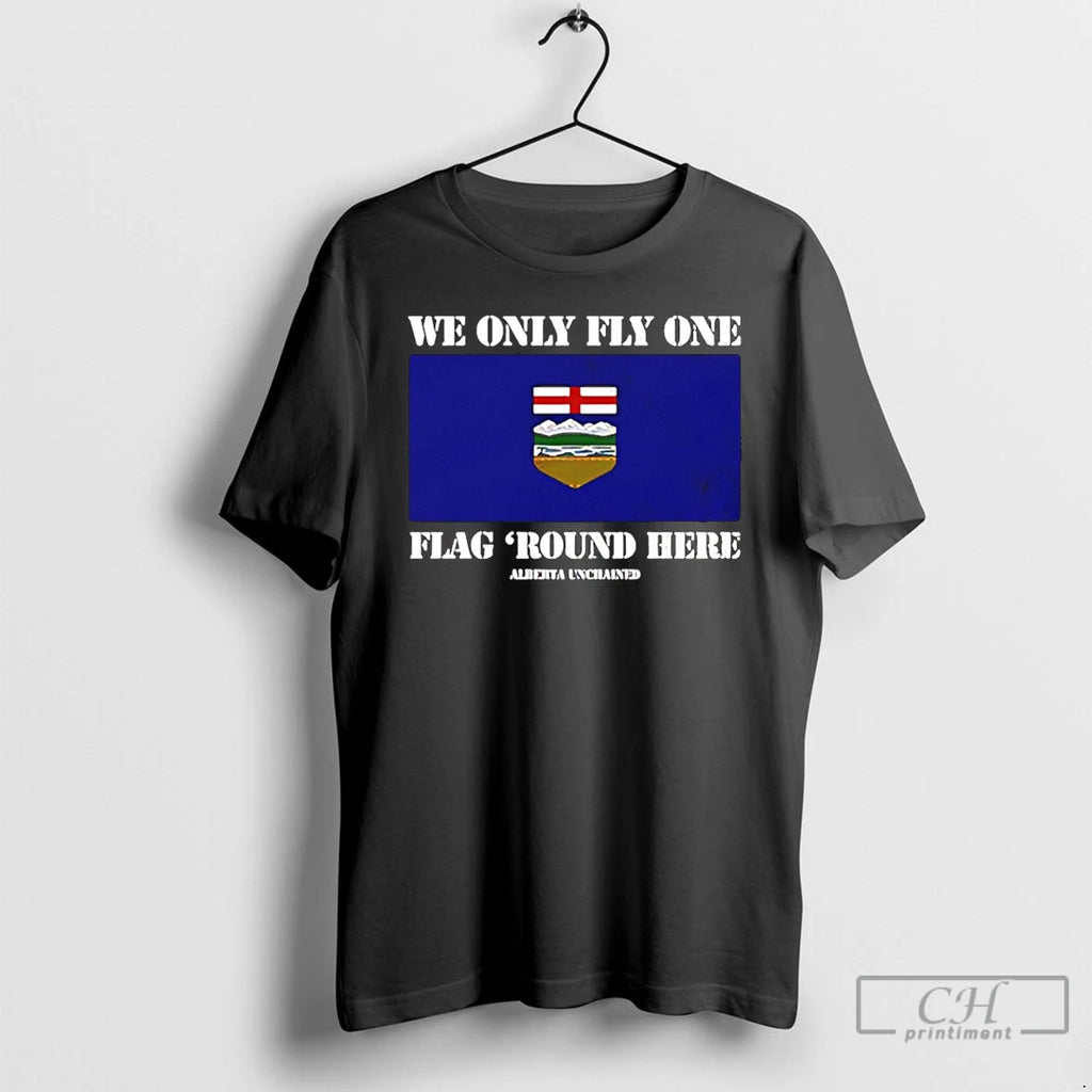 Premium We Only Fly One Flag Round Here