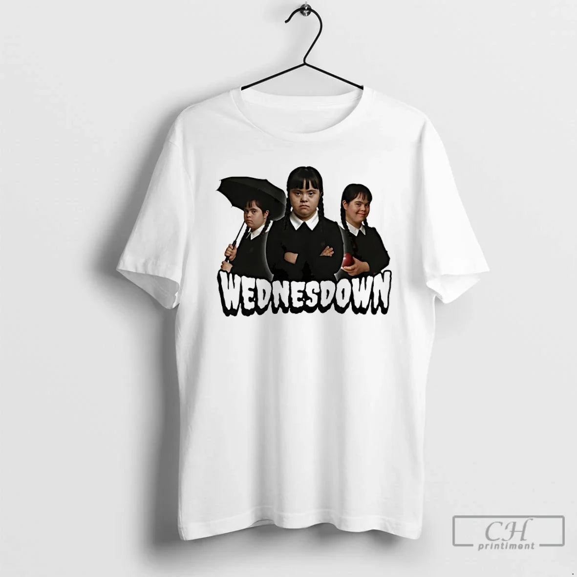 Premium Wednesdown Down Syndrome T Shirts Unisex , , , Long Sleeve Tee