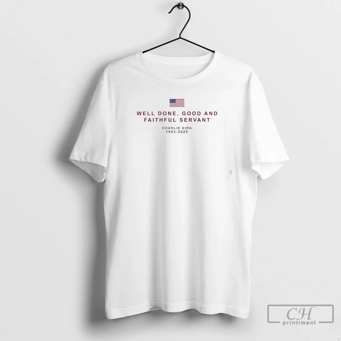 Premium Well Done Good And Faithful Servant Charlie Kirk X University Of Oklahoma 2 Sided Unisex , , , Long Sleeve Tee