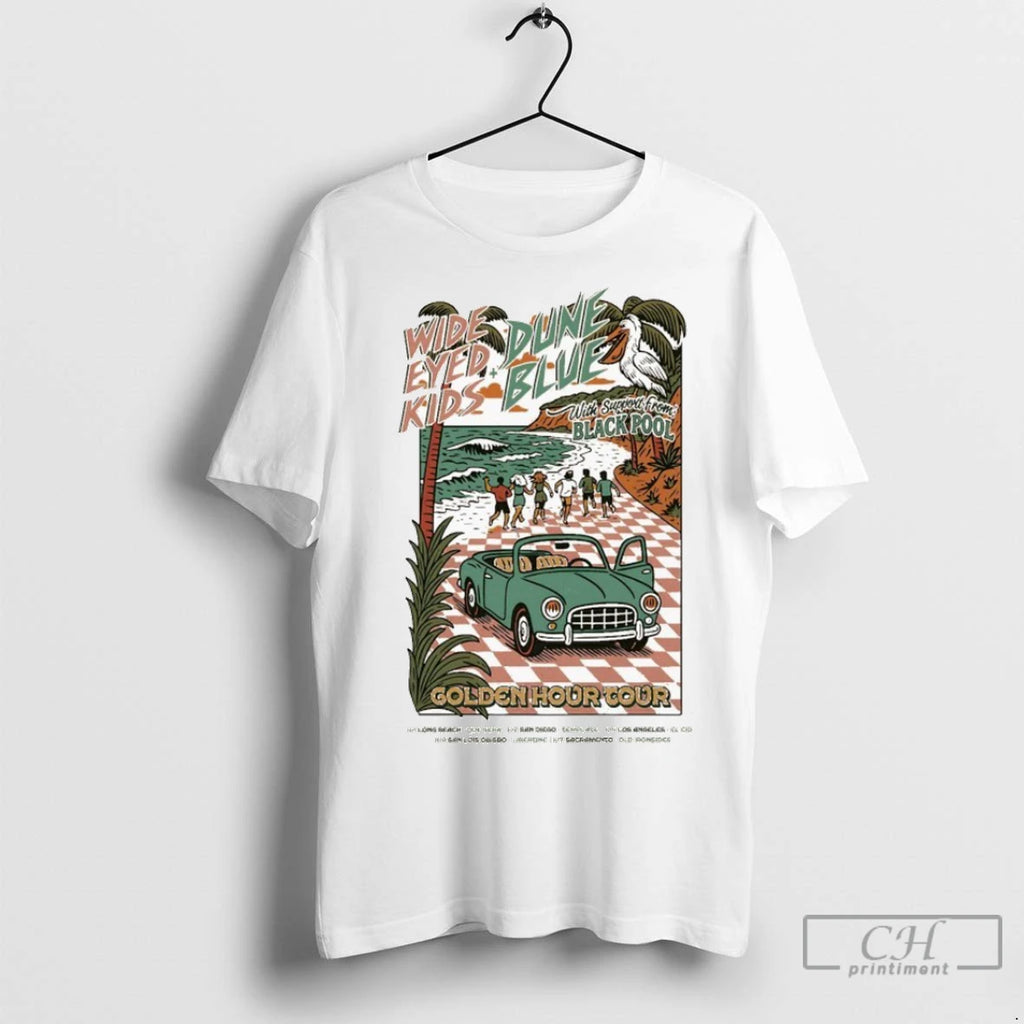 Premium Wide Eyed Kids And Dune Blue Black Pool Golden Hour Tour 2025