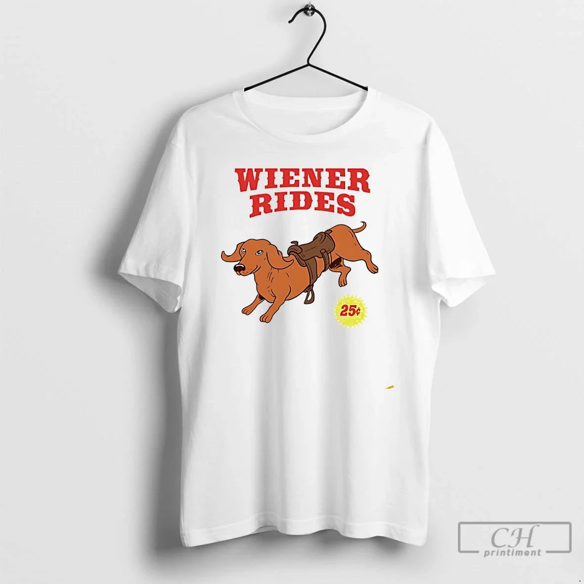 Premium Wiener Rides 25 Cent T Shirts Unisex , , , Long Sleeve Tee