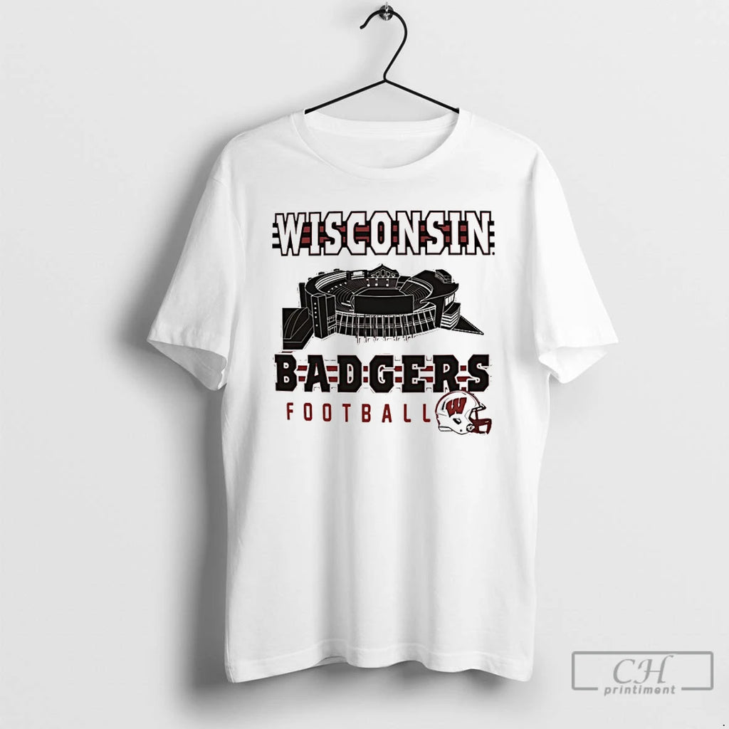 Premium Wisconsin Badgers Camp Randall Stadium Helmet