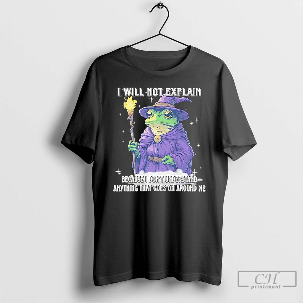 Premium Wizard Frog I Will Not Explain Because I Dont Understand Anything That Goes On