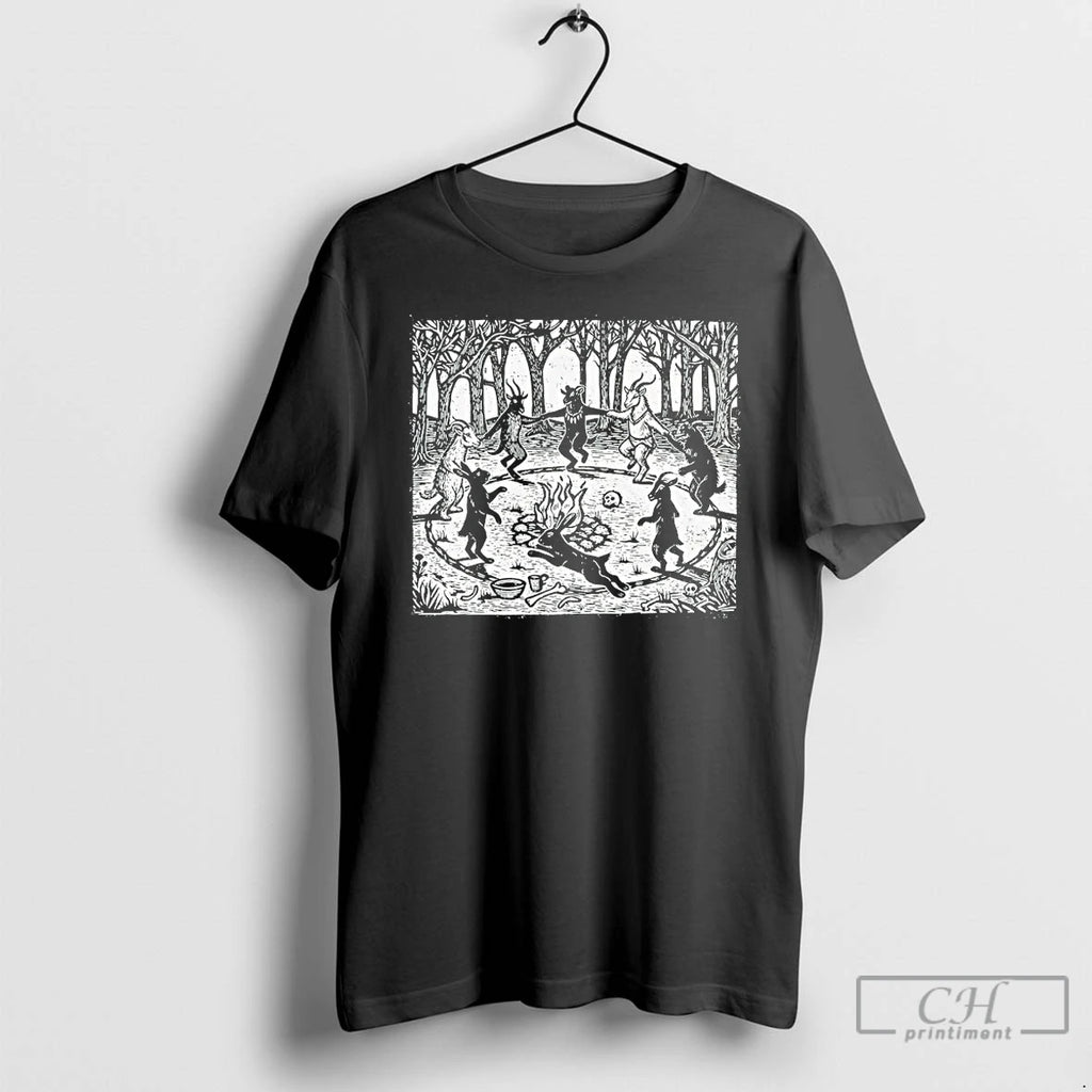 Premium Woodland Rites Of The Black Goat