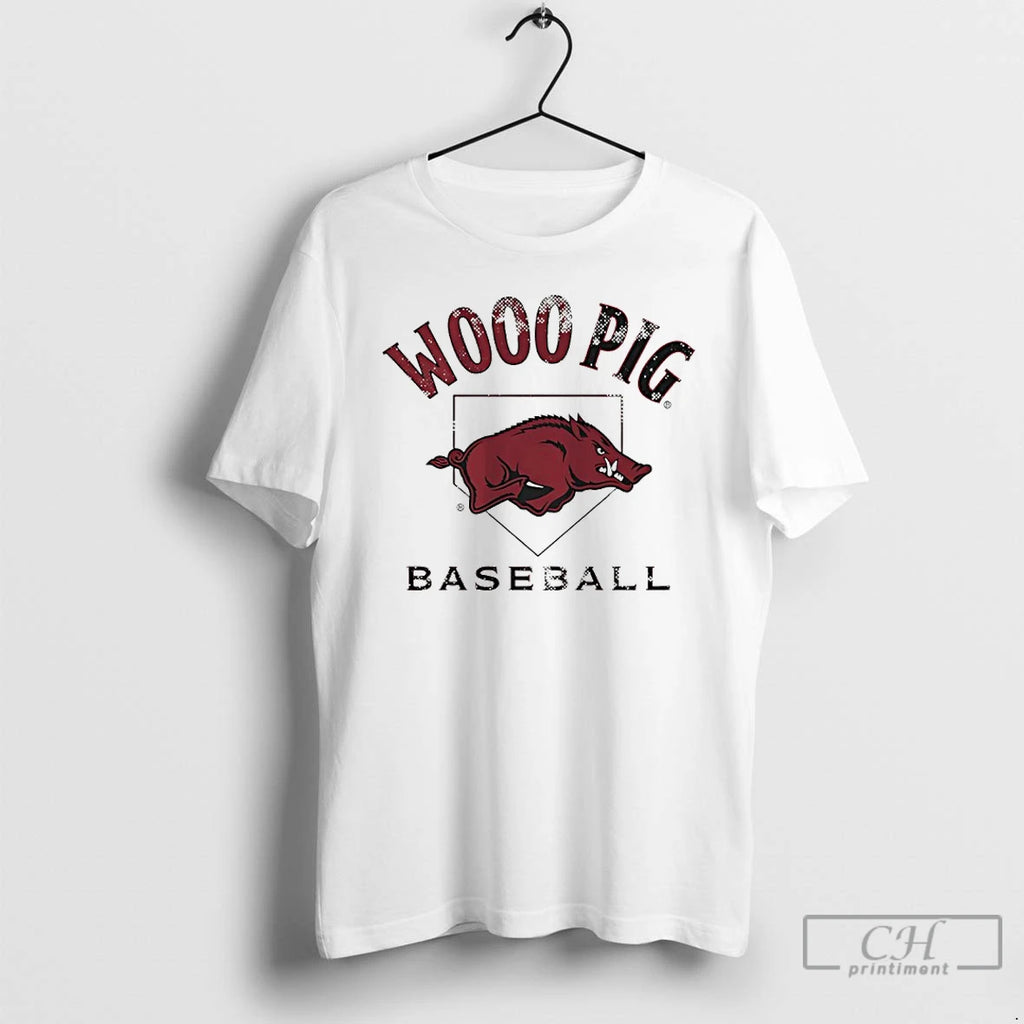 Premium Wooo Pig Arkansas Baseball Home Plate