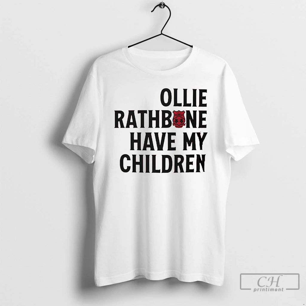 Premium Wrexham Afc Ollie Rathbone Have My Children Text
