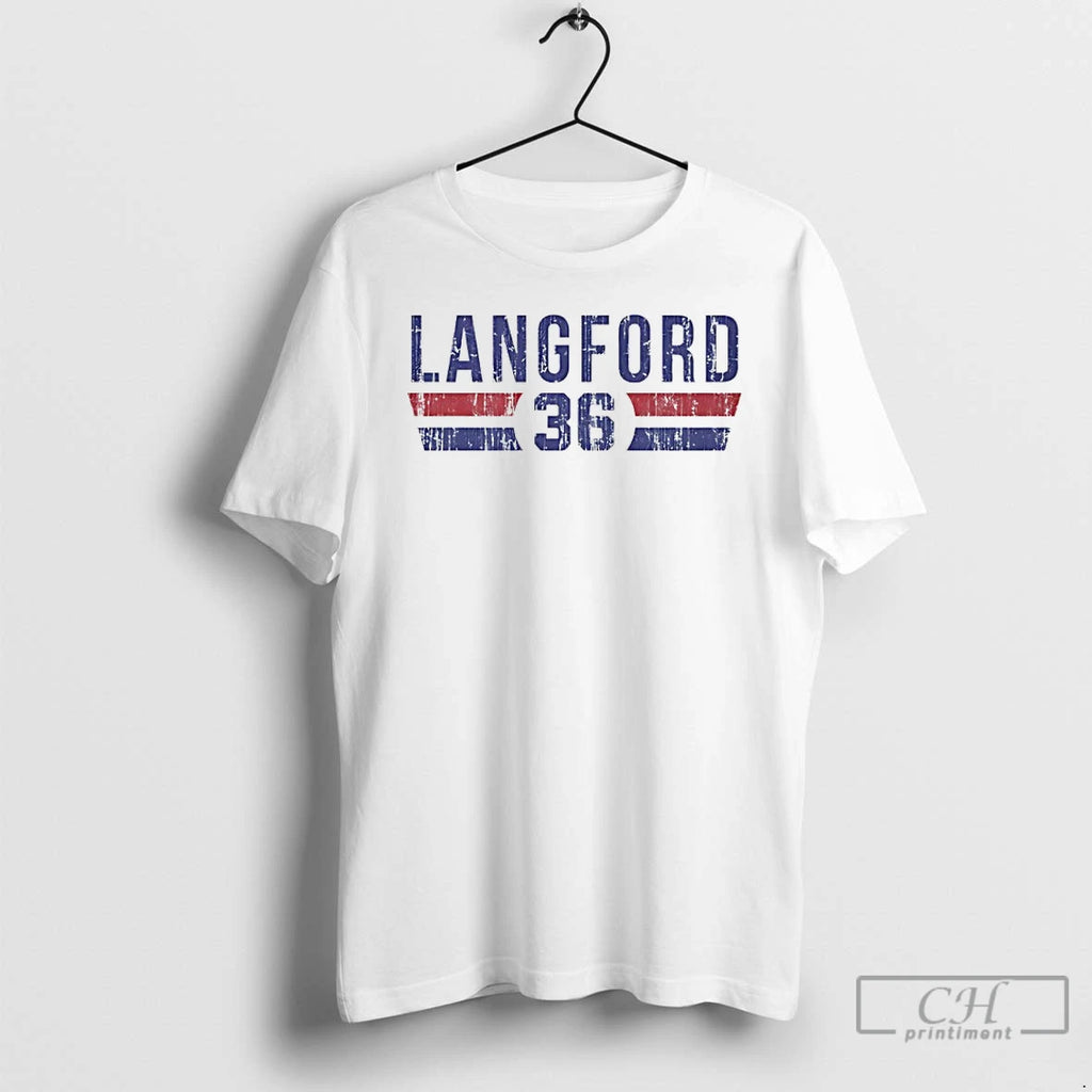 Premium Wyatt Langford 36 Texas Rangers Player Name And Number