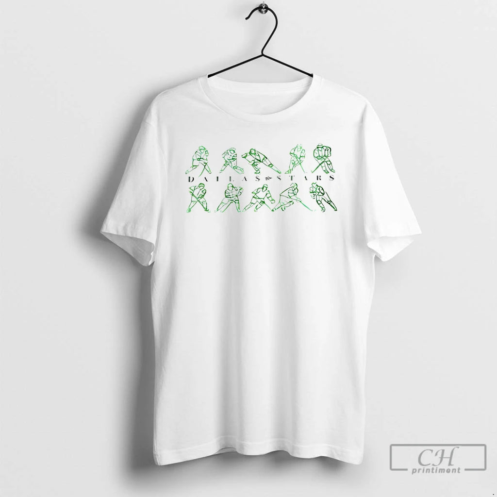 Premium Yee Hawkey Dallas Stars Hockey Players Est 1993