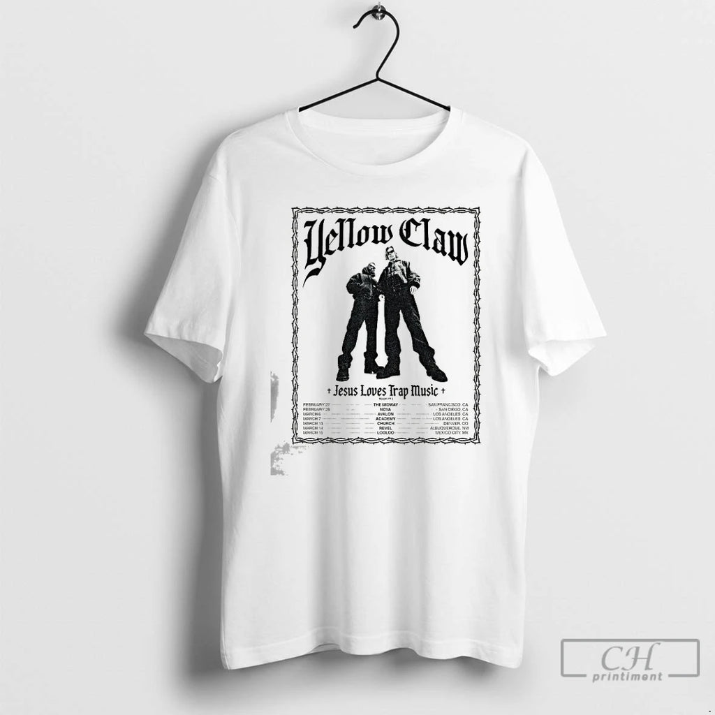 Premium Yellow Claw Jesus Loves Trap Music Tour 2026