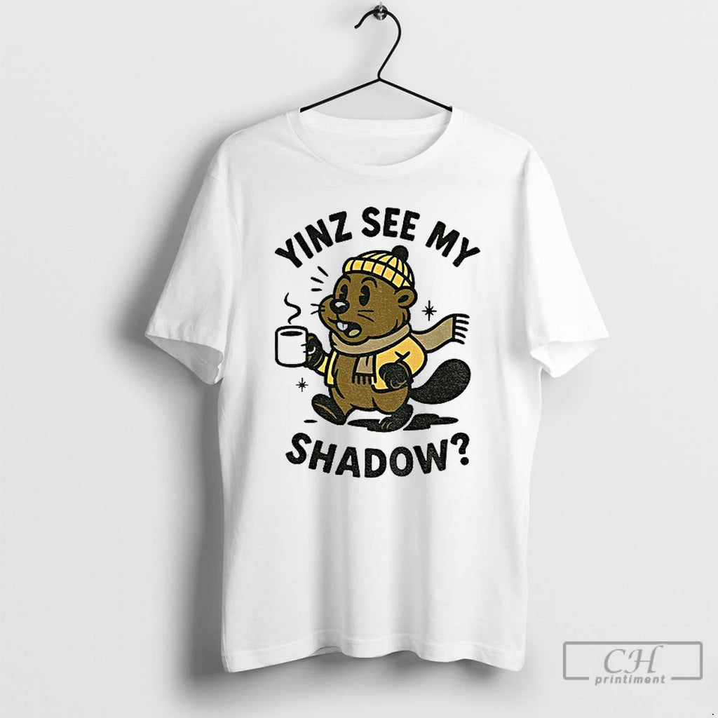 Premium Yinz See My Shadow Pittsburgh Groundhog Day