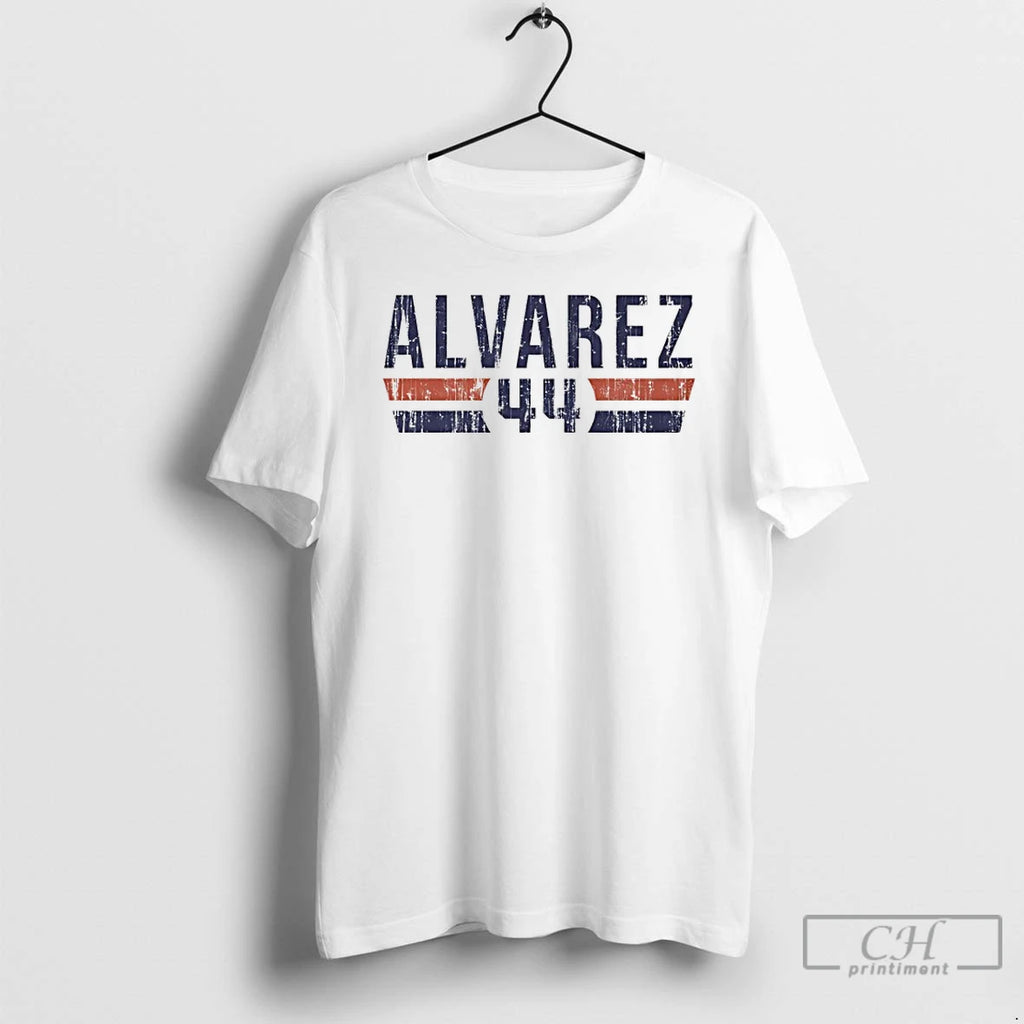 Premium Yordan Alvarez 44 Houston Astros Player Name And Number