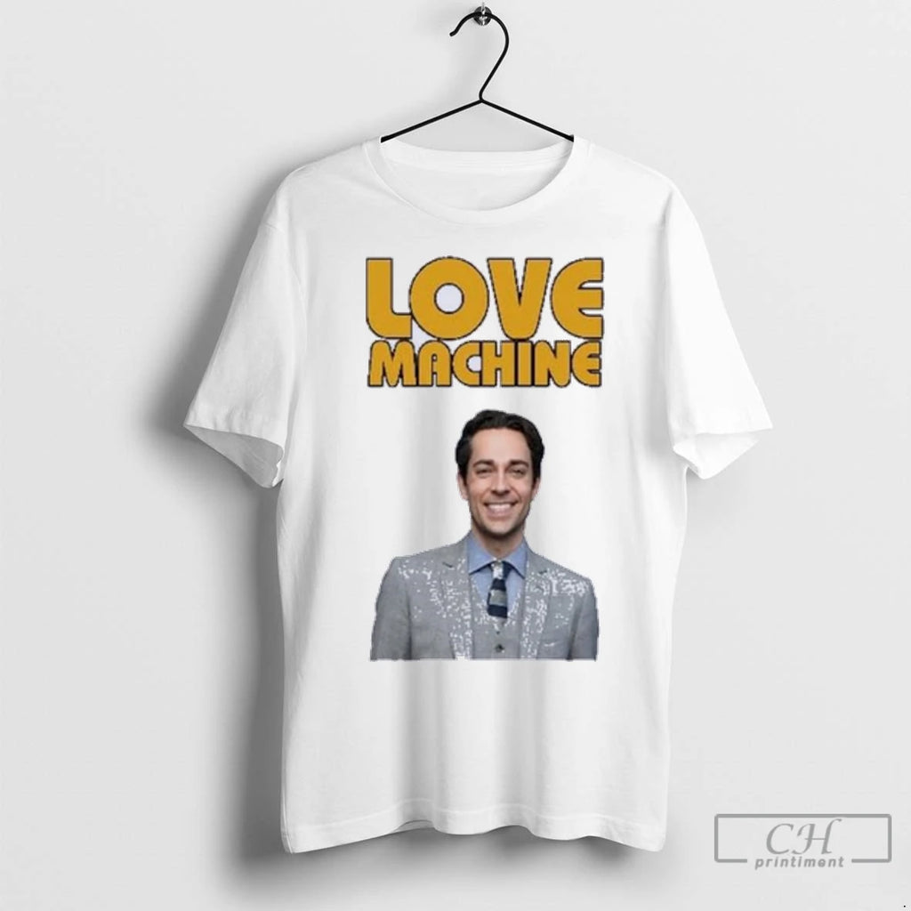 Premium Zachary Levi Love Machine Raglan