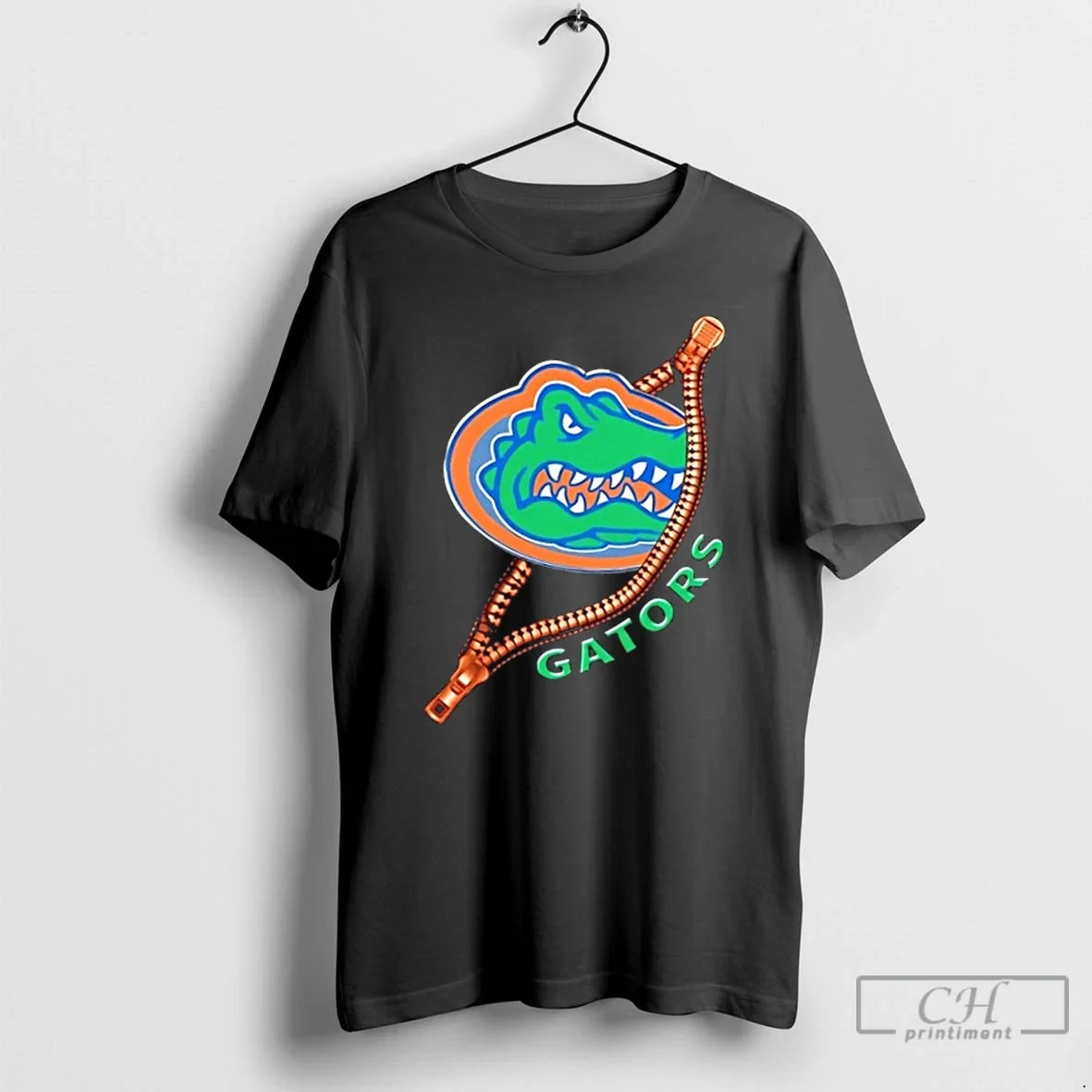 Zipper X Florida Gators Football Logo T-Shirts
