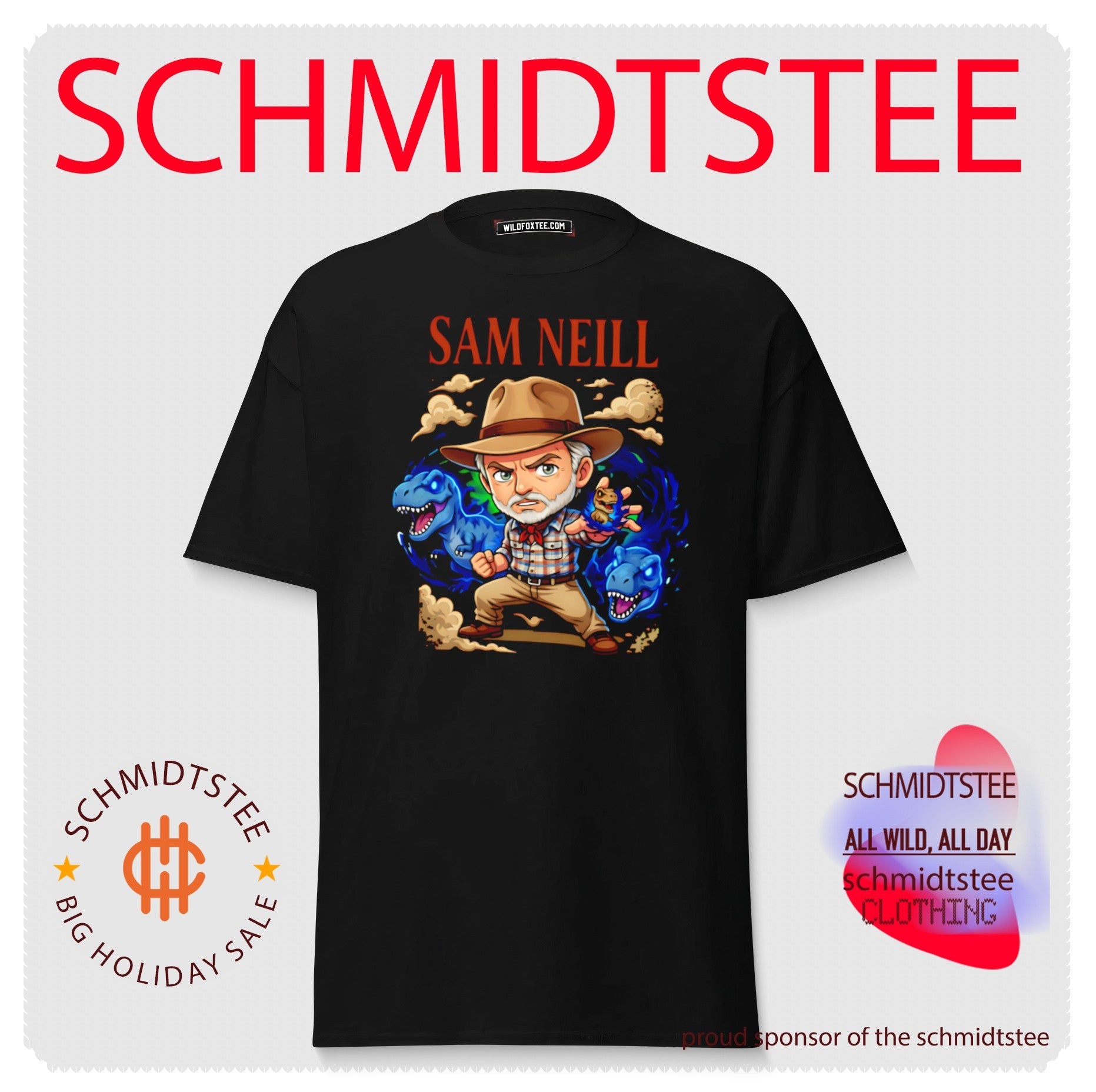 Rest In Peace Sam Neill 1947 2026 Anime Dinosaur Paleontologist Art shirt